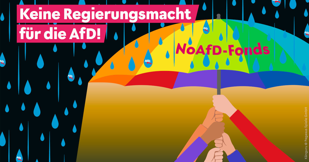 Spende für den NoAfD Fonds!